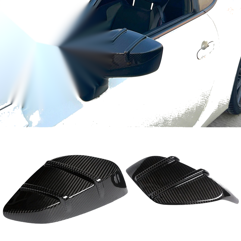 Subaru BRZ, Toyota GT86 Carbon Fiber Rearview Mirror Covers (2013-2020)