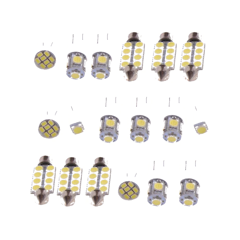 Chevy Silverado 18x LED Interior License Plate Lights (2007-2019)