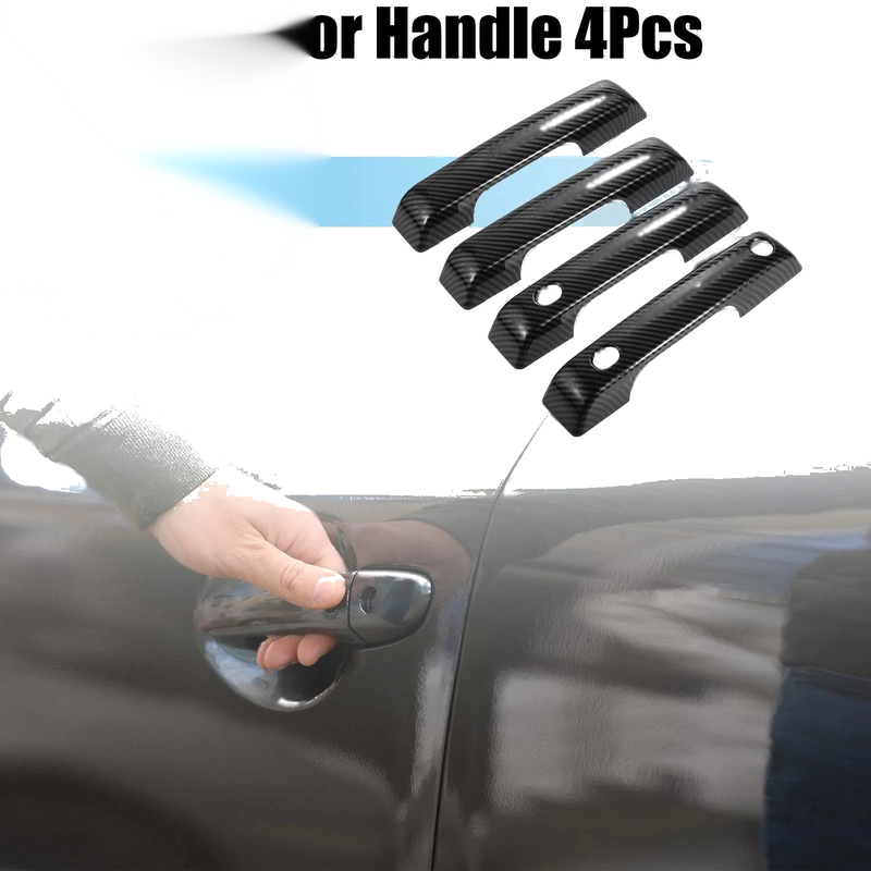 Ford F-150 (2015-2023) - 4 Pcs Carbon Fiber Door Handle Covers