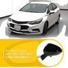Chevy Cruze Sedan / Hatchback Left Side Door Mirror Black (2016-2019)