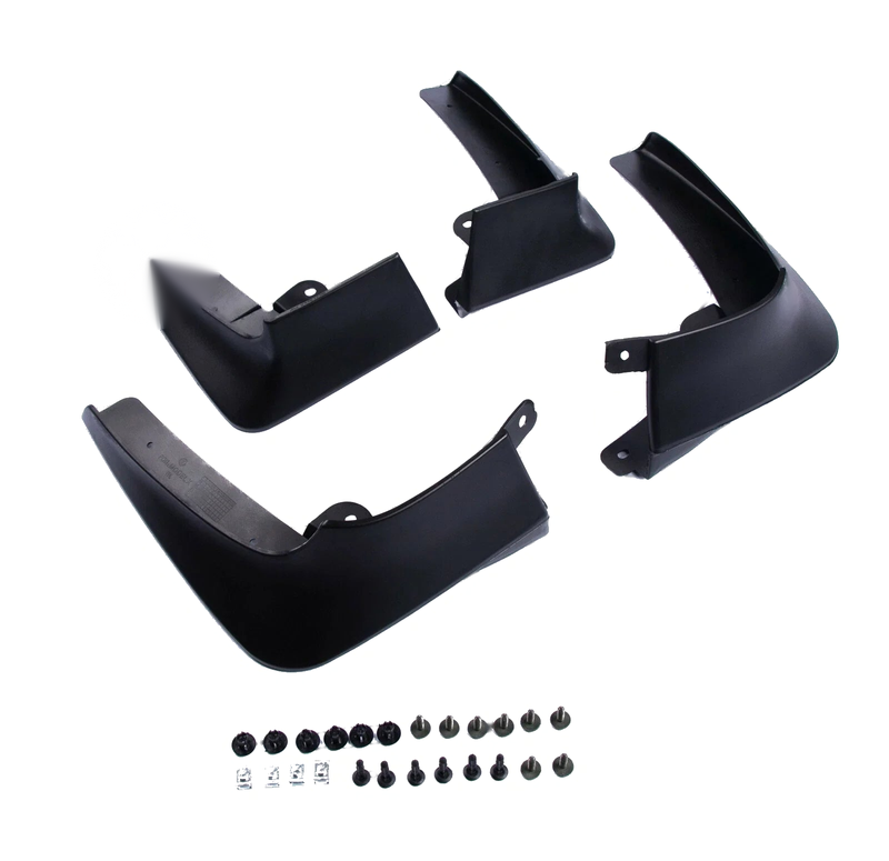 Tesla Model X (2016-2019) - Full Set Protectors Mud Flaps Splash Guards
