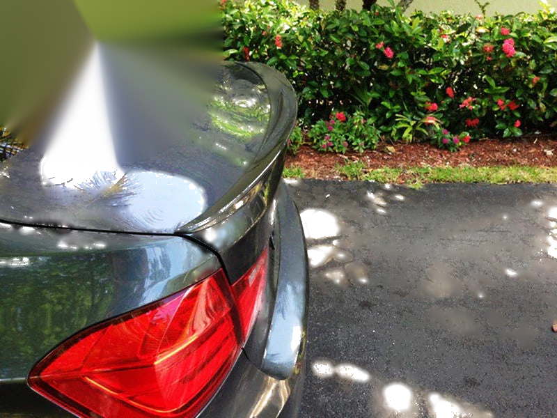 BMW F30 F80 M3 P Style ABS Boot Spoiler (2012-2019)