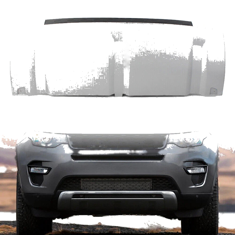Land Rover Discovery Sport L550 2.0L Silver Bumper Trim Chin Lip (15-19)