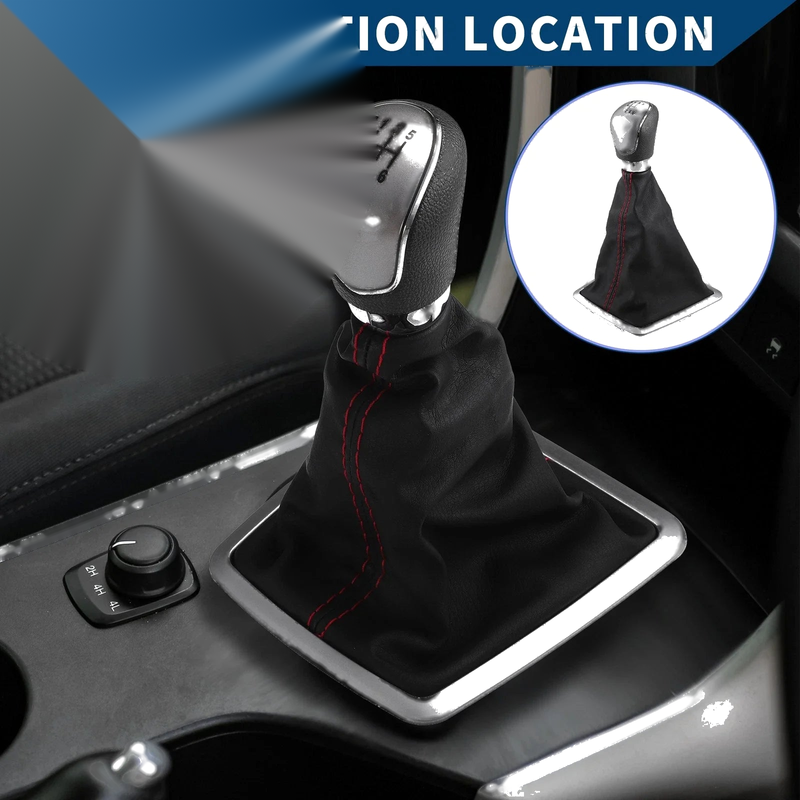 Ford Focus 6 Speed Gear Shift Knob & Dust Cover (2000-2018)