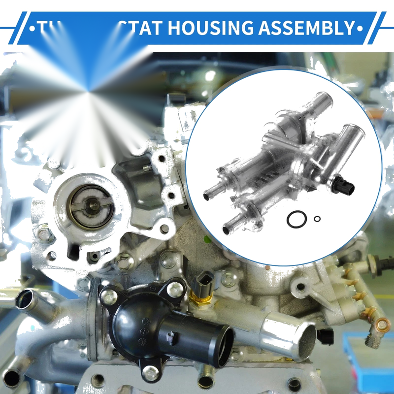 Dodge Journey Upgraded Aluminum Thermostat Housing (2009 - 2020)