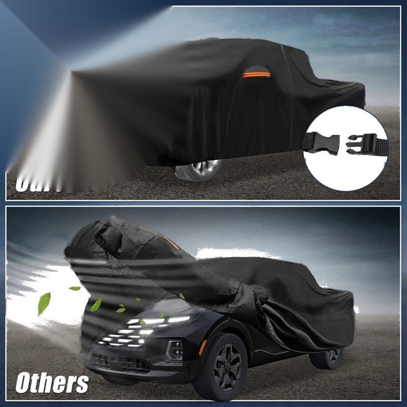 Hyundai Santa Waterproof 210D-PU Oxford Vehicle Cover