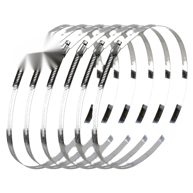 Duct Clamp Tool 6 x 10-Inch 304 Stainless Steel Hose Clips