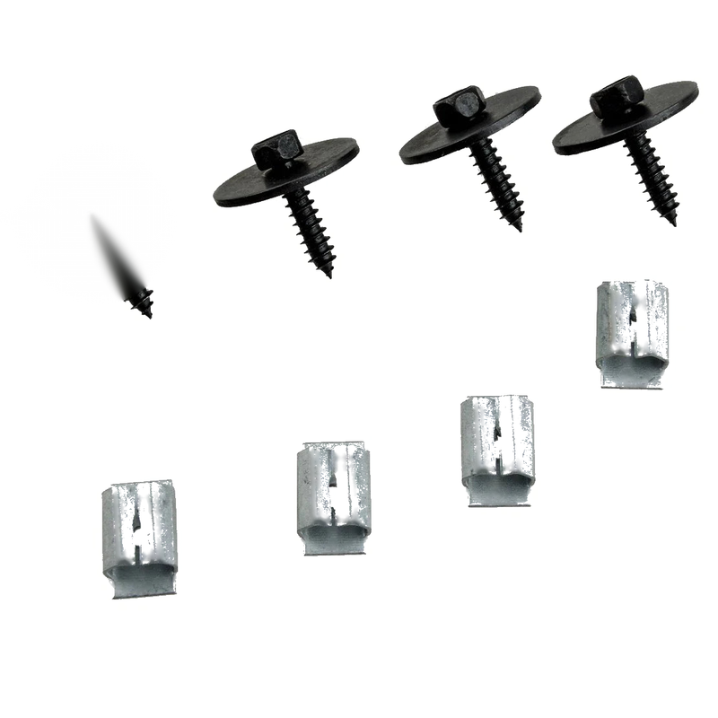 Mercedes W124 W125 Undercar Shield Clip Nuts & Screws (1985-1996)