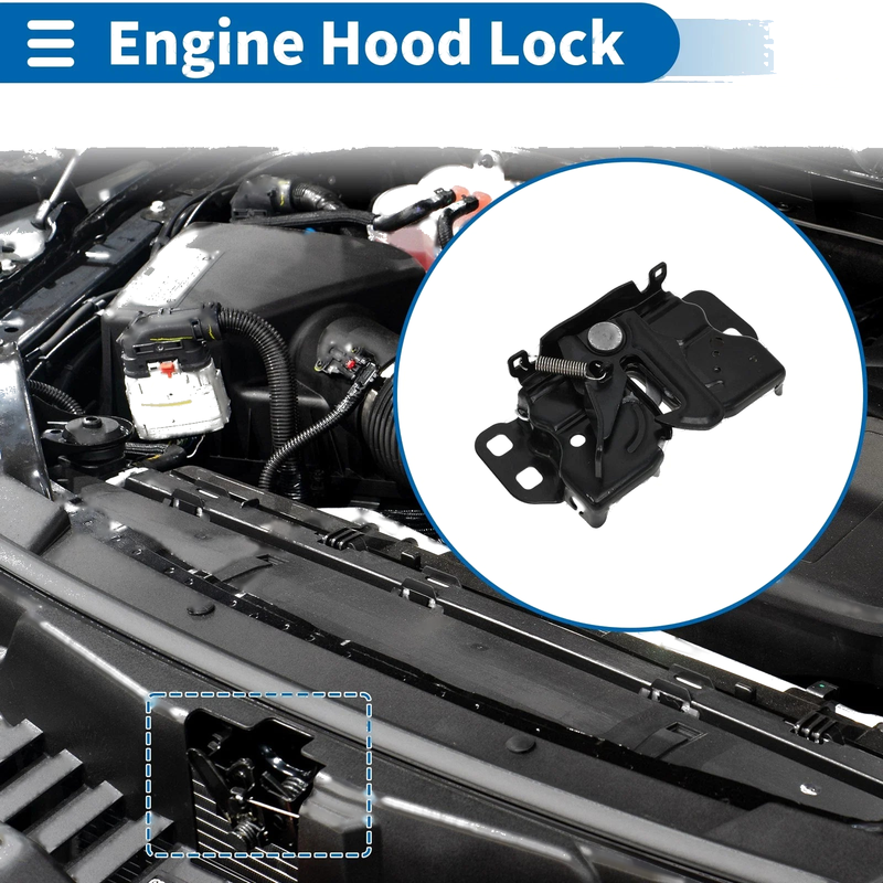Jeep Grand Wagoneer (2022-2024) - 1 x Pcs Hood Latch Assembly