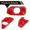 Jeep Wrangler JL Gladiator (2018-2023) - 1 Pair Red Fog Light Grills