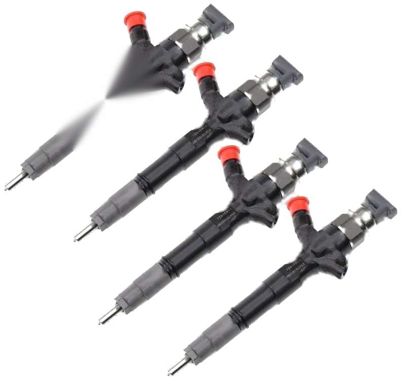 Toyota Hilux 2.5L 2KD-FTV 4PCS Diesel Fuel Injector (2005-2015)