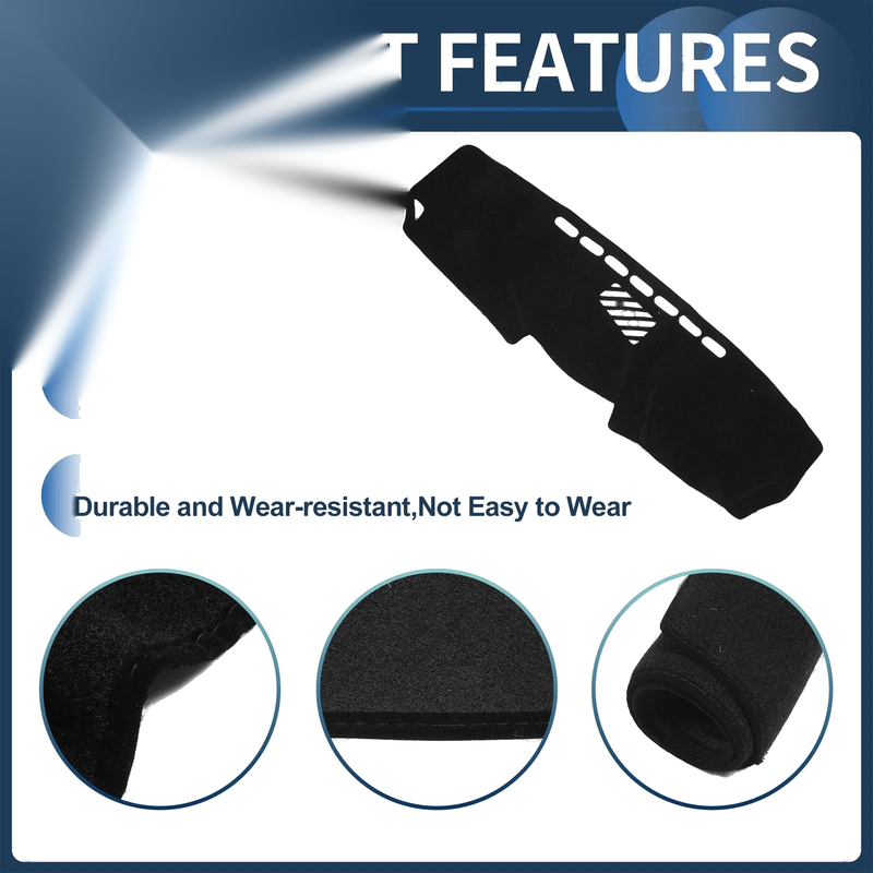 Lexus IS350 2005-2013 Sun Protector Pad Black 1 Set Dashboard Cover Mat