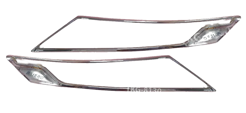 Mitsubishi Pajero Sport Headlight Cover Chrome Trim (2019-2020)