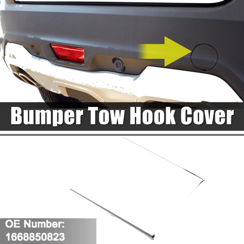 Mercedes-Benz GL350 Rear Right Bumper Tow Hook Cover (2010-2016)