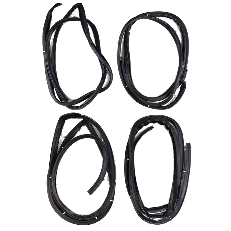 Door Rubber Weatherstrip L+R Set 4 Fits Toyota Corona AT190 4D Sedan 1992-96 D08