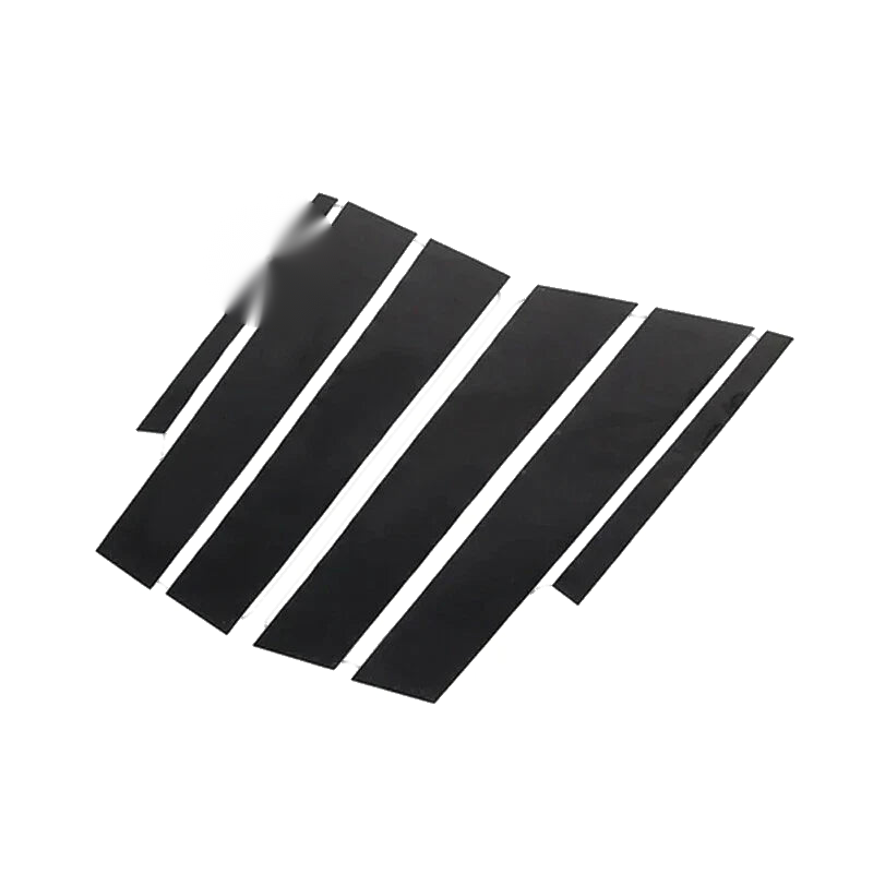 BMW 3-Series E90 Glossy Black Window Door Trim Covers (2005-2012)