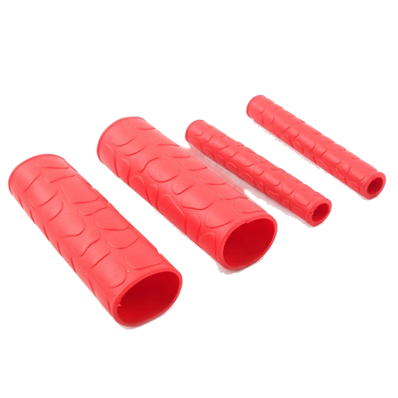 Dirt Bike Motorcycle Handle Bar Red Soft Hand Grips