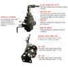 Turbo EFI Engine Adjustable Fuel Pressure Regulator with Gauge
