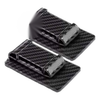 Car Carbon Fiber Style Seat Belt Stabilizer Limiter (Fits Most Models)