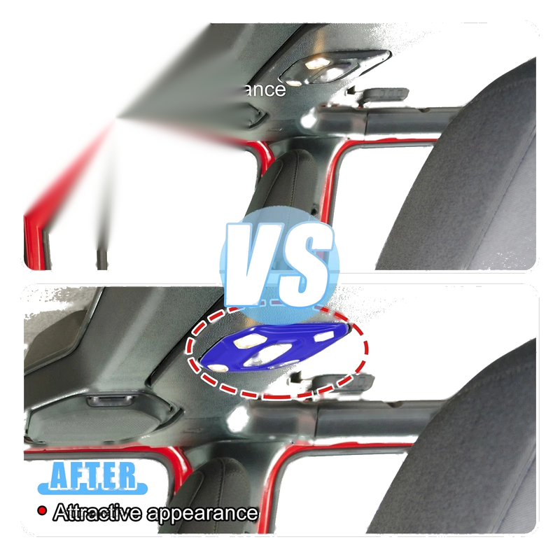 Jeep Wrangler JL JLU Blue Roof Reading Light Cover Trim (2018-2023)