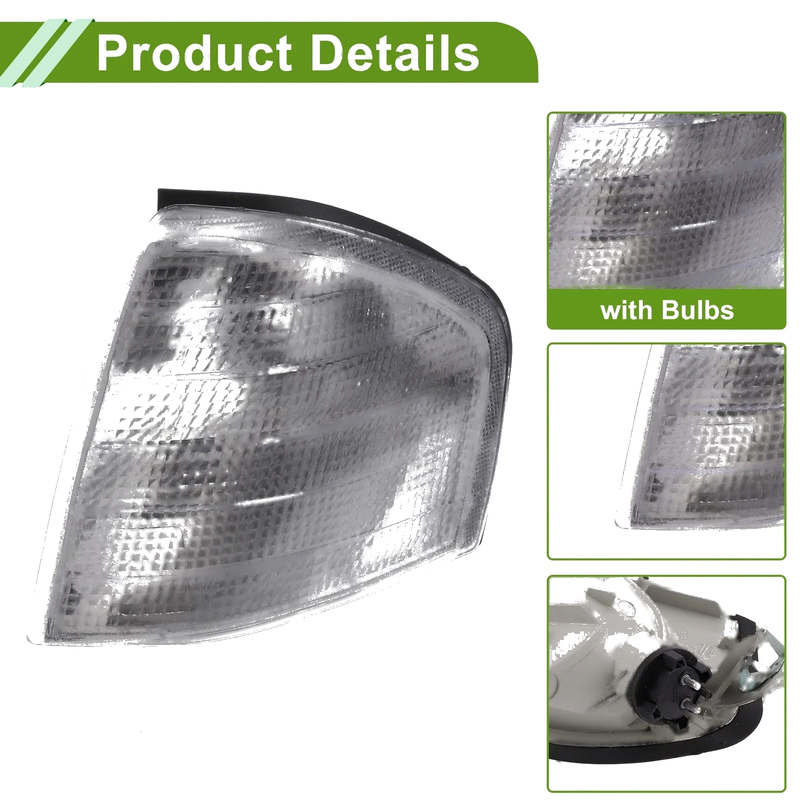 Mercedes-Benz Left Corner Signal Light Cover (1994-2000)