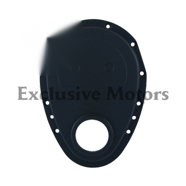 Chevrolet SBC Small Block Timing Cover Black Aluminum (1955-2003)