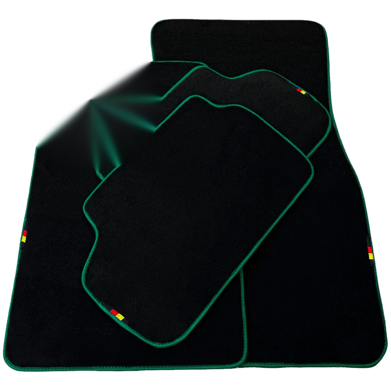BMW 7 Series F02 Long (2009-2015) - AutoWin Brand Black Floor Mats