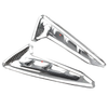 BMW X3 2 x Chrome Exterior Side Air Vent Cover Trim (2018)