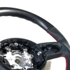 Mini R55 R56 R57 R58 R60 R61 Flat Bottom Matte Carbon Leather Steering Wheel (2006-2016)
