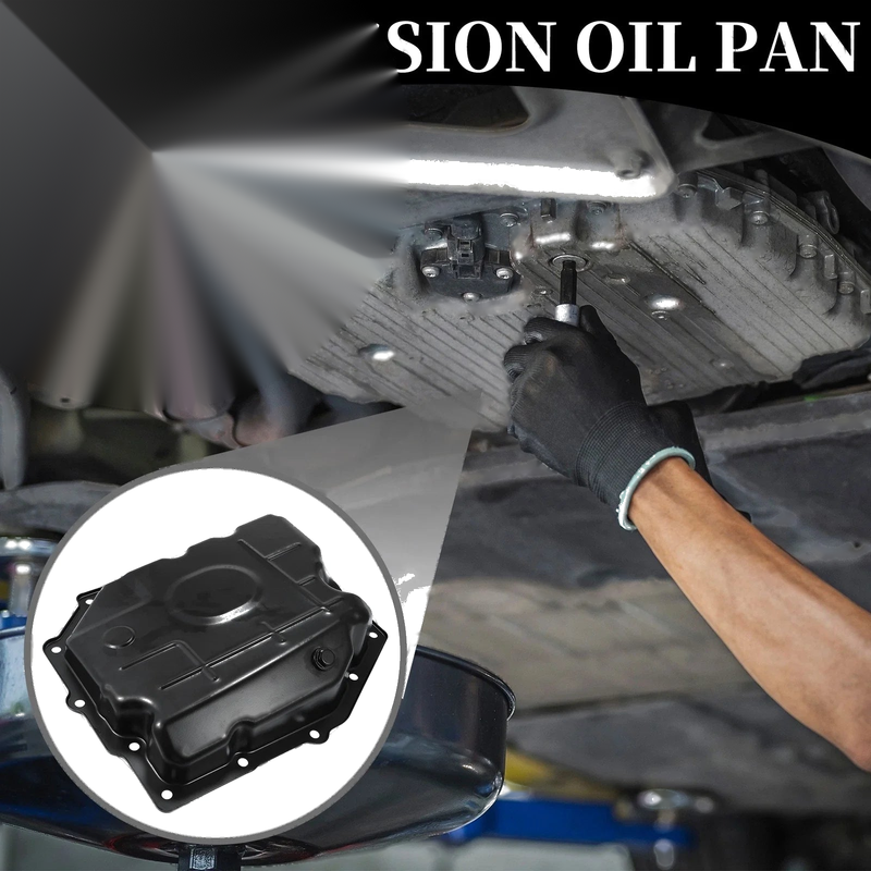 Dodge Challenger 2009-2010 - No.52852912AA / 52852912AC Black Engine Oil Pan