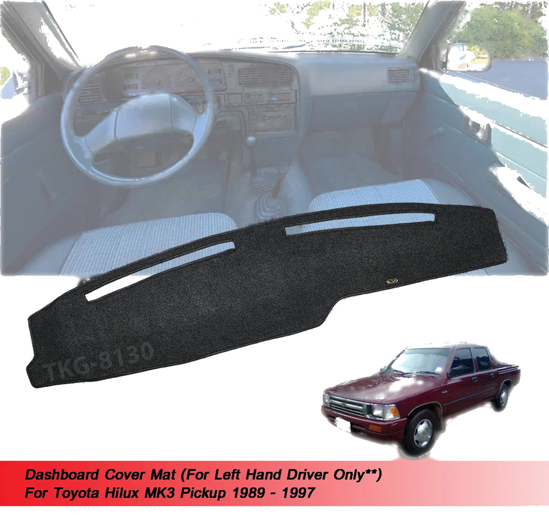 Toyota Hilux LN80 LN85 LN90 MK3 Dashboard Mat Cover (1989-1997)