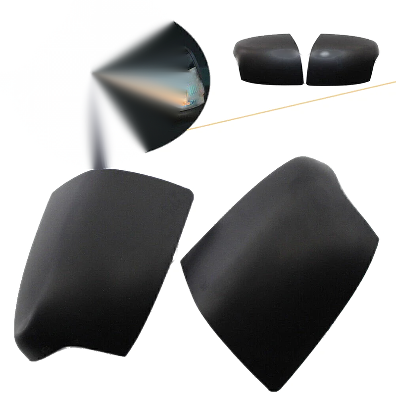 Ford Focus Gloss Black Rear Wing Mirror Cover Cap (2005-2008)