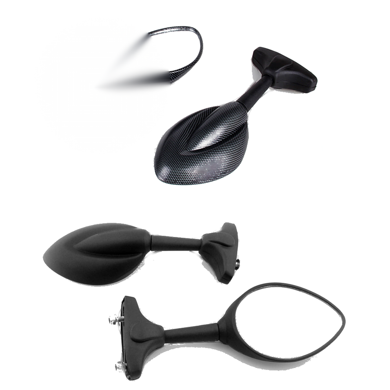 Honda Kawasaki Suzuki Yamaha Ducati Generic Universal Moto Mirror Mirrors
