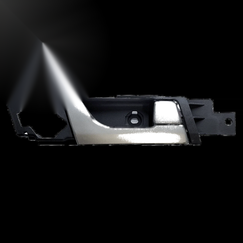 Holden Captiva CG7 4pc Inner Door Handle Set Silver (2006)