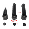 Jeep Wrangler JK 2-Door Exterior Door Handle Tailgate Cover Trim (2007-2017)
