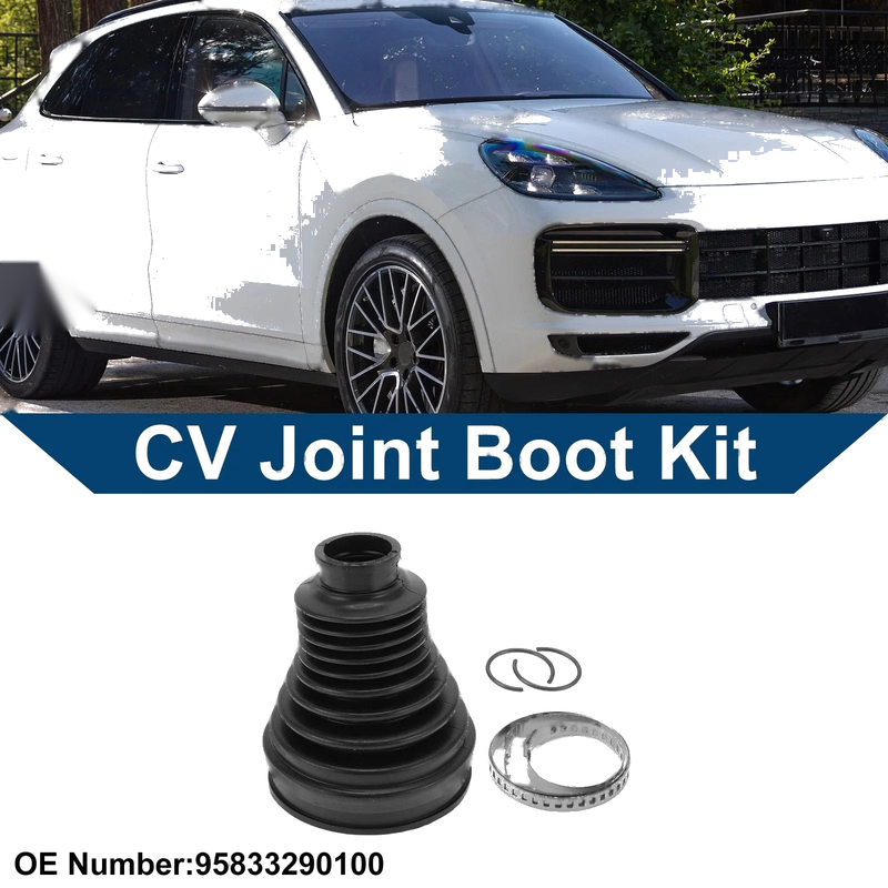 Porsche Cayenne Outer CV Joint Boot Kit w/ Clamps (2011-2018)