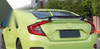 Audi A6 Sedan Glossy Black with Lights ABS Rear Wing Spoiler (2012-2018)
