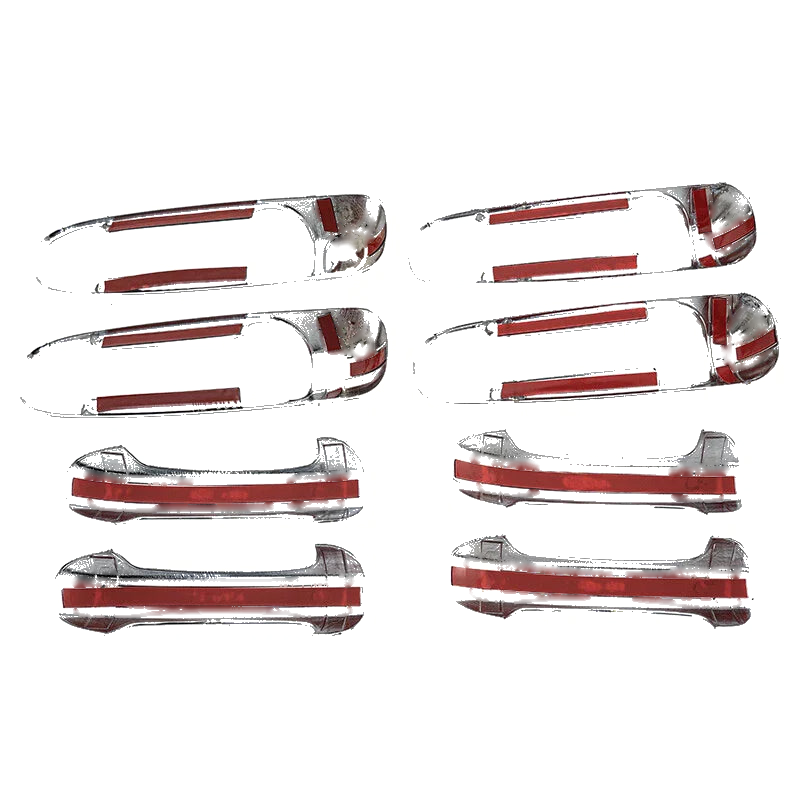 Dodge Ram 1500 2500 3500 Chrome 4 Door Handle & Tailgate Covers (2002-2008)