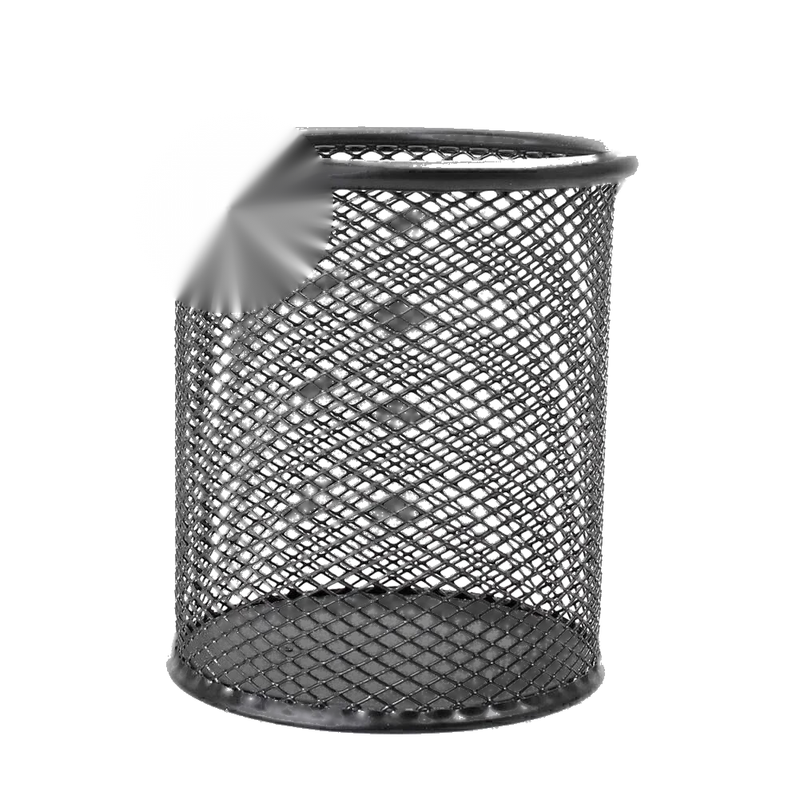 Office School Supplies Black Metal Mesh Desk Pen Pencil Organizer Cup Holder