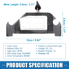 Dodge Charger 6000K White LED License Plate Light (2006 - 2014)