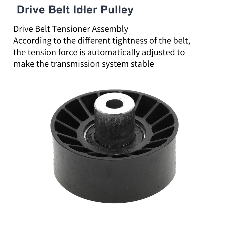 Ford Transit (2006-2014) Black 1 x Piece Drive Belt Idler Pulley