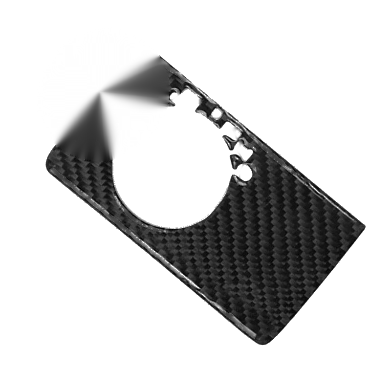 Mercedes ML Class Carbon Fiber Headlight Switch Panel Cover (2006-2011)