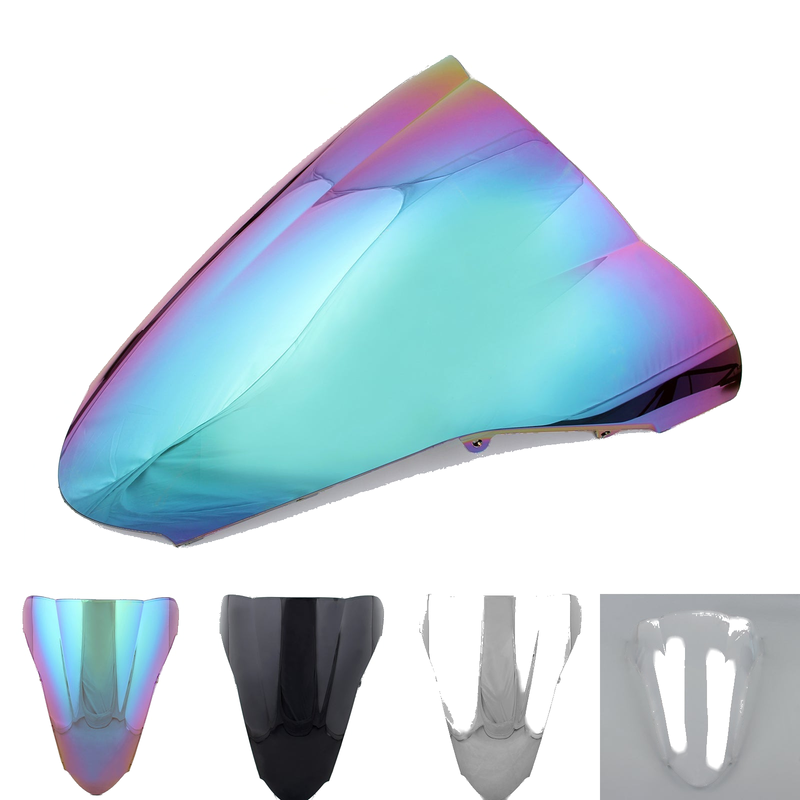 Honda VFR800 2002-2012, 6 Color Generic Windshield WindScreen Double Bubble