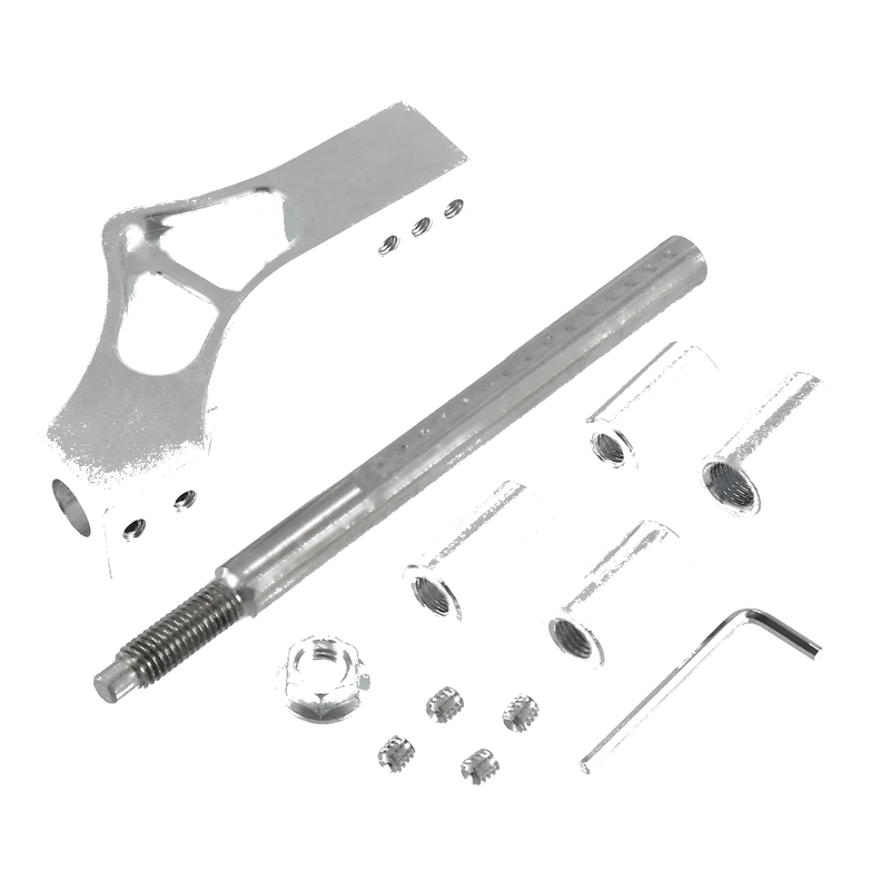 Honda EG EK Silver Tone M10X1.5 Gear Shift Knob Extender (1992-2000)