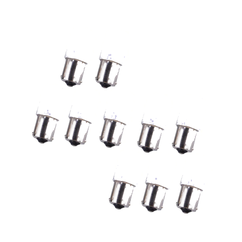 10 x 1156 BA15S 1141 White LED Brake Reverse Turn Signal Bulbs