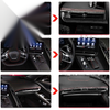 Corvette C8 4pcs Carbon Fiber Interior Console Dashboard Panel (2020-2023)