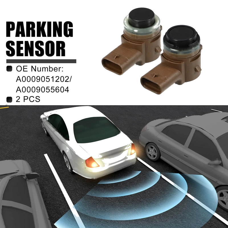 Mercedes-Benz E200 A200 A220 PDC Reverse Parking Assist Sensors (Set of 2)