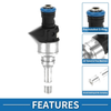 Hyundai Santa Fe Sport 2.0T 2013-2016 Black 1 x Unit Fuel Injector