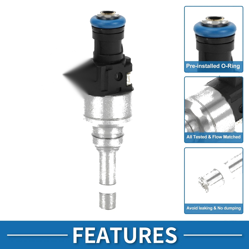 Hyundai Santa Fe Sport 2.0T 2013-2016 Black 1 x Unit Fuel Injector
