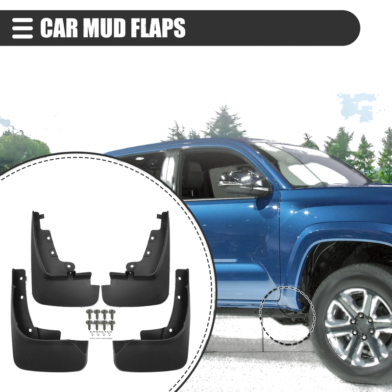 Ford Edge SE Car Mud Flaps Splash Guards Set (2019-2022)